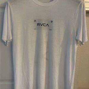 RVCA Graphic White Short Sleeve Tee